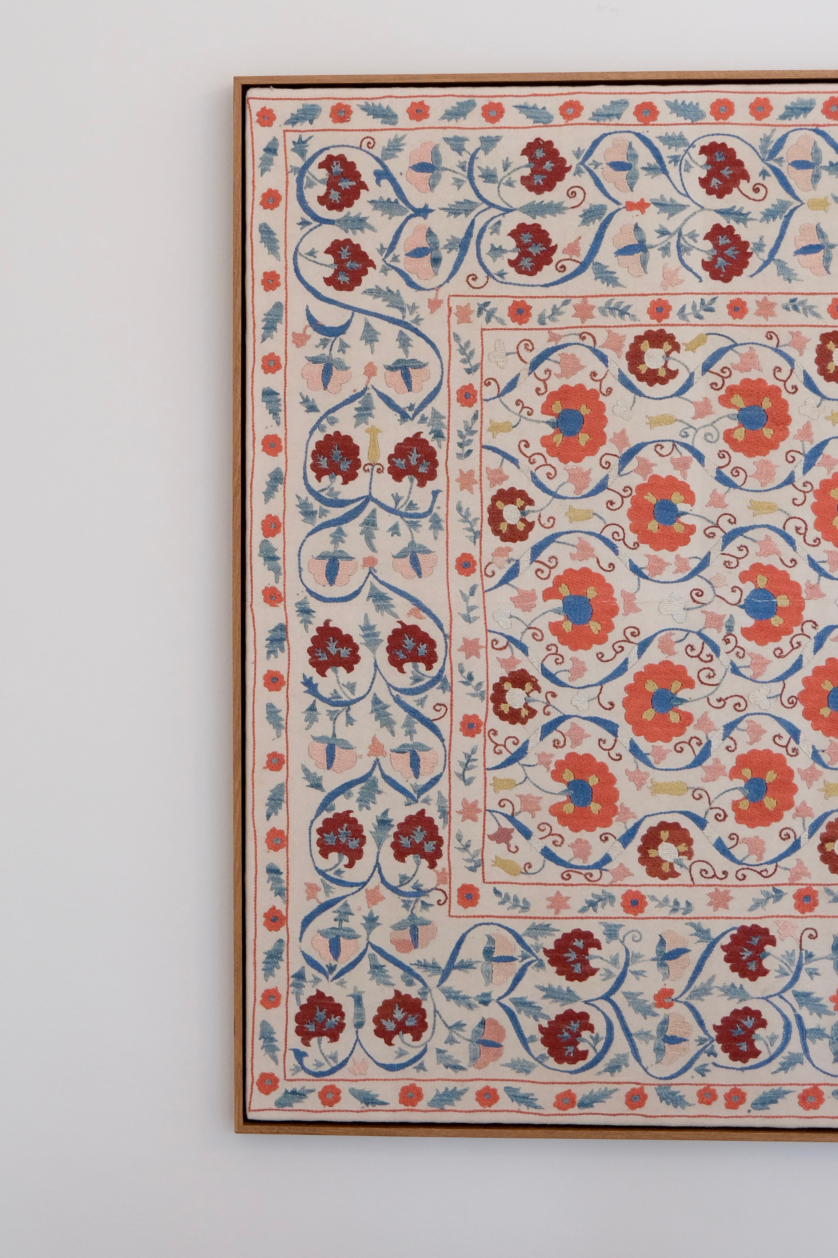 Made-to-order framed textiles