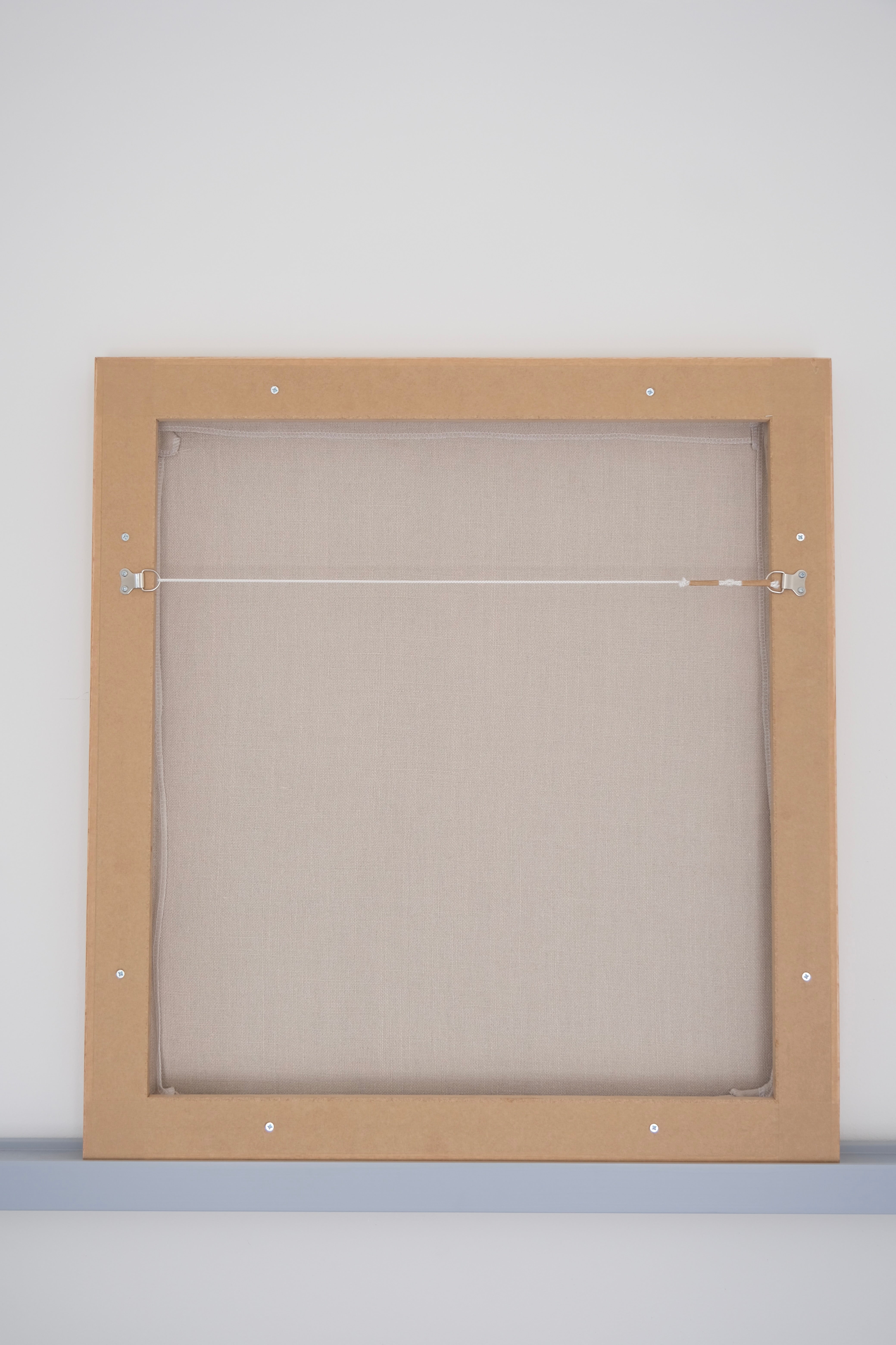 Framed vintage suzani, multicolour
